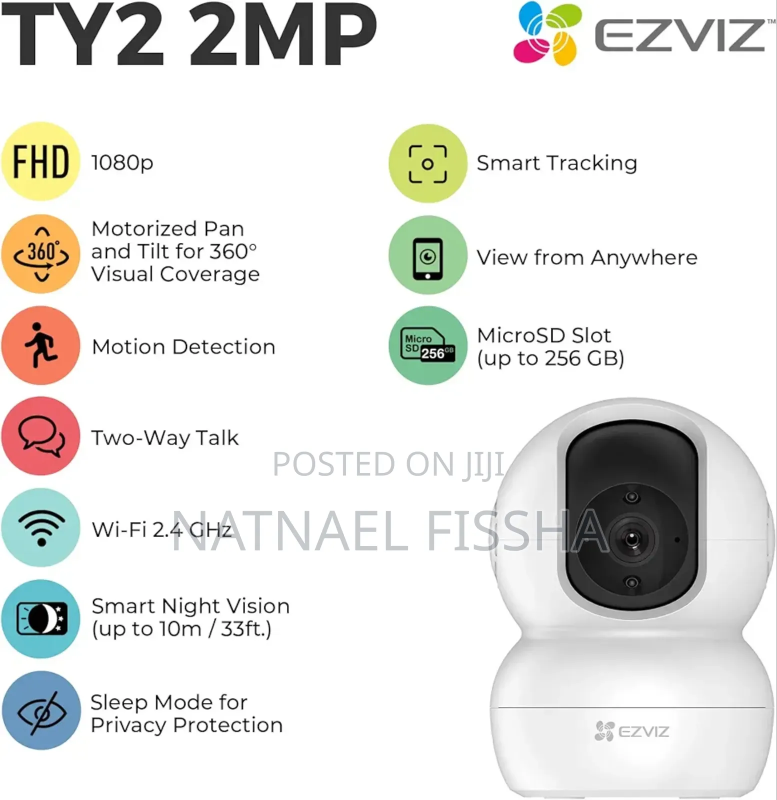 Ezviz Ty2 Full Hd -1080p Camera