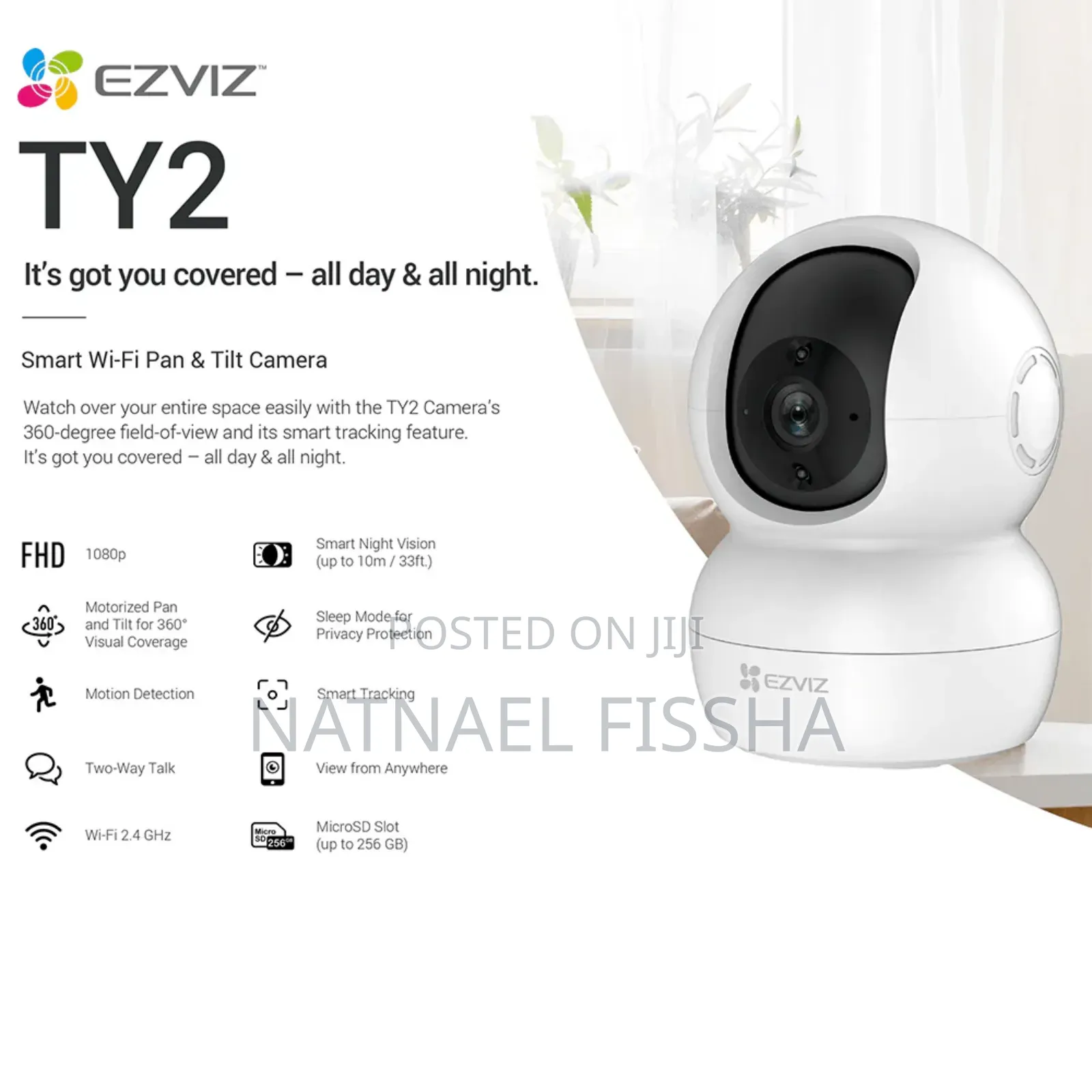 Ezviz Ty2 Full Hd -1080p Camera