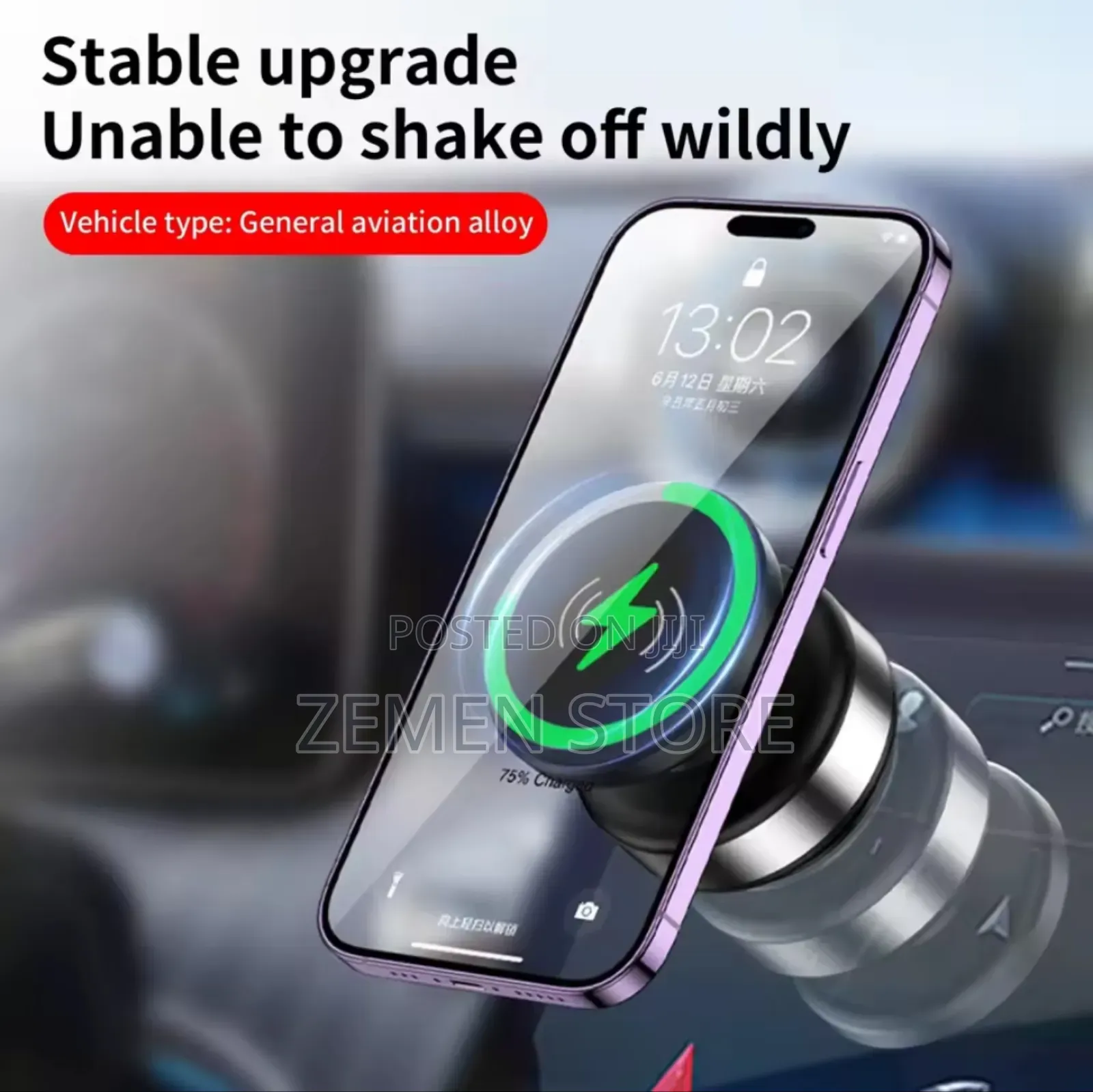 Car Wireless Charger Phone Holder