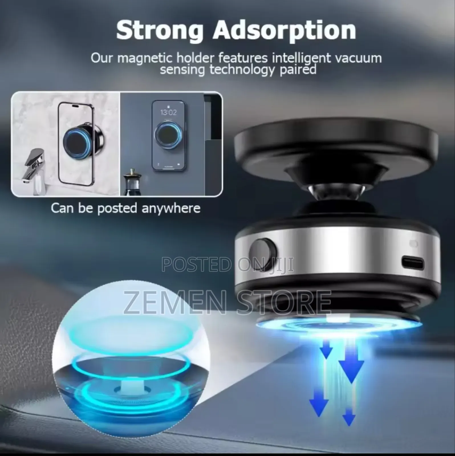 Car Wireless Charger Phone Holder