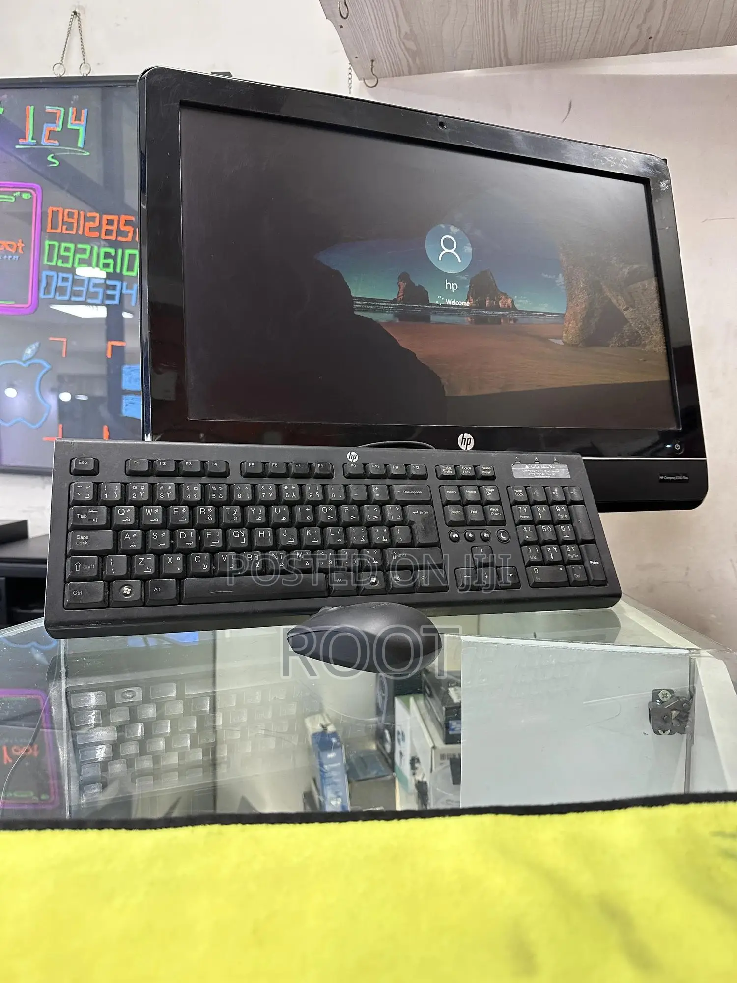 Desktop Computer HP AiO 24 8GB Intel Core I5 HDD+SSD 512GB