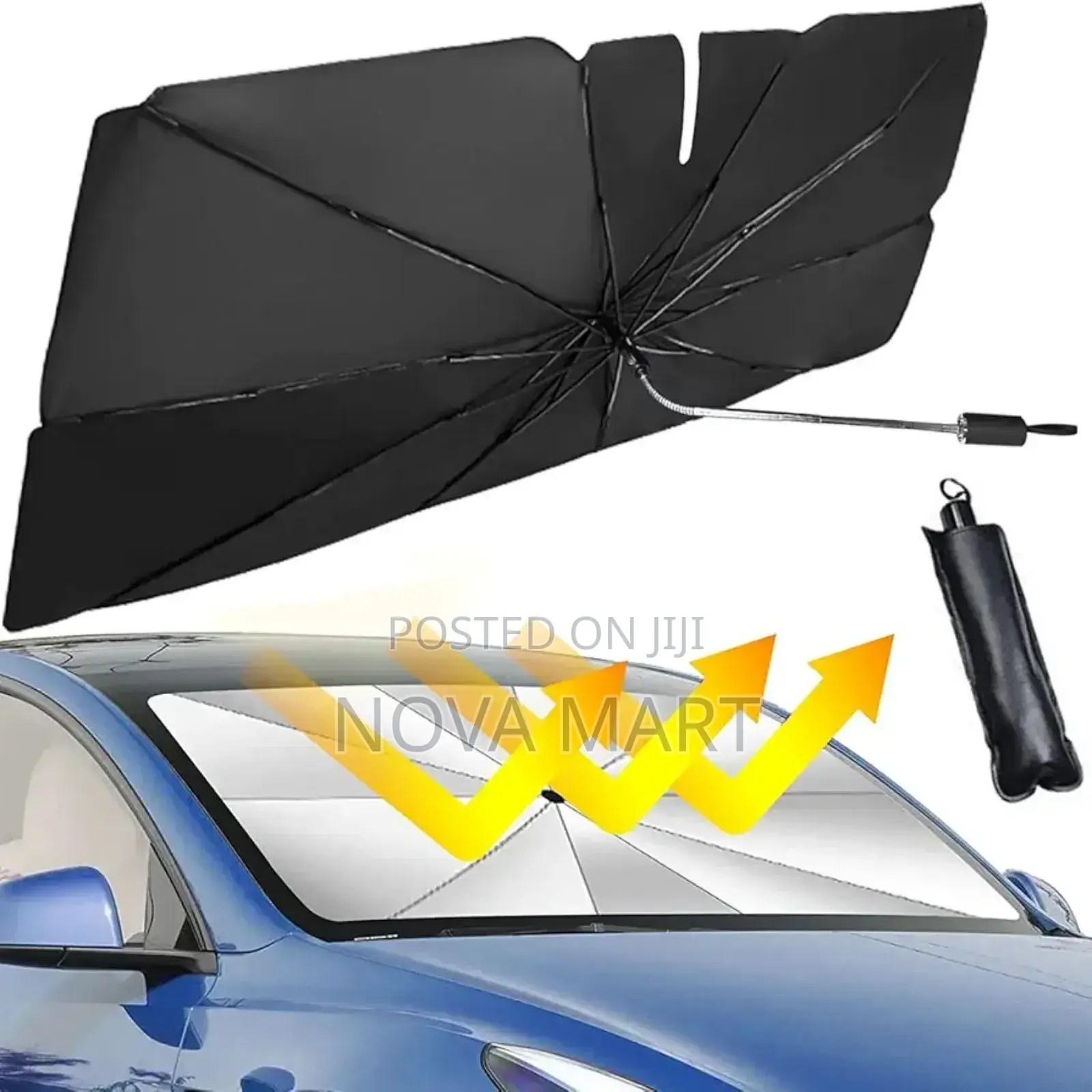 Car Windshield Sun Shade Protector Foldble Reflector Umbrela