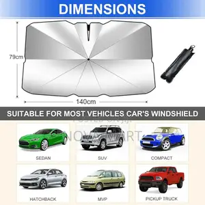 Car Windshield Sun Shade Protector Foldble Reflector Umbrela