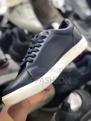 Blue Black Ck Flats Shoes