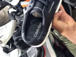 Blue Black Ck Flats Shoes