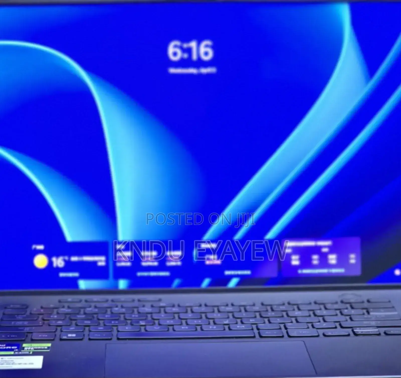 New Laptop Asus ROG Zephyrus M16 GU603HR 16GB Intel Core I9 SSD 1T