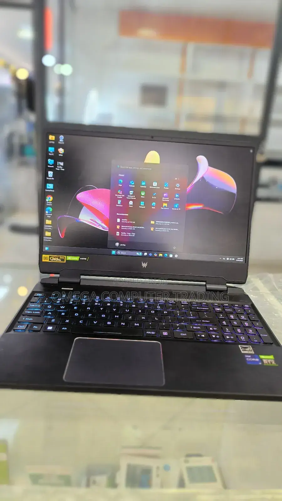 New Laptop Acer Predator Helios 300 16GB Intel Core i9 SSD 1T