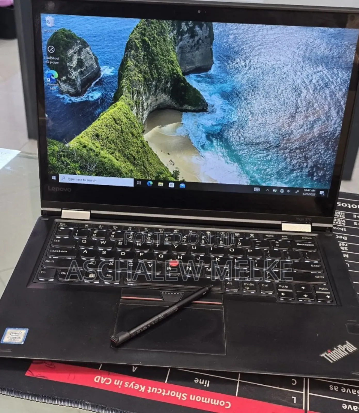 New Laptop Lenovo ThinkPad Yoga 370 16GB Intel Core I5 SSD 512GB