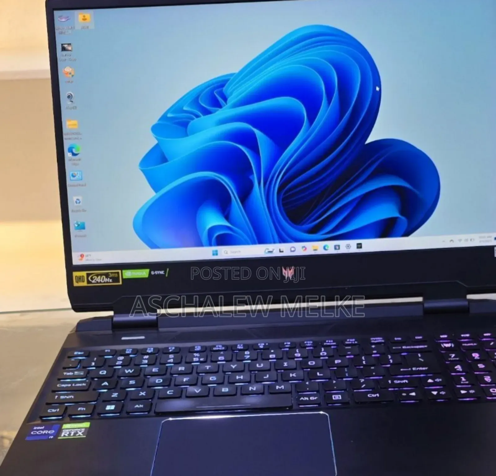 New Laptop Acer Predator Helios Neo 16 16GB Intel Core I9 SSD 1T