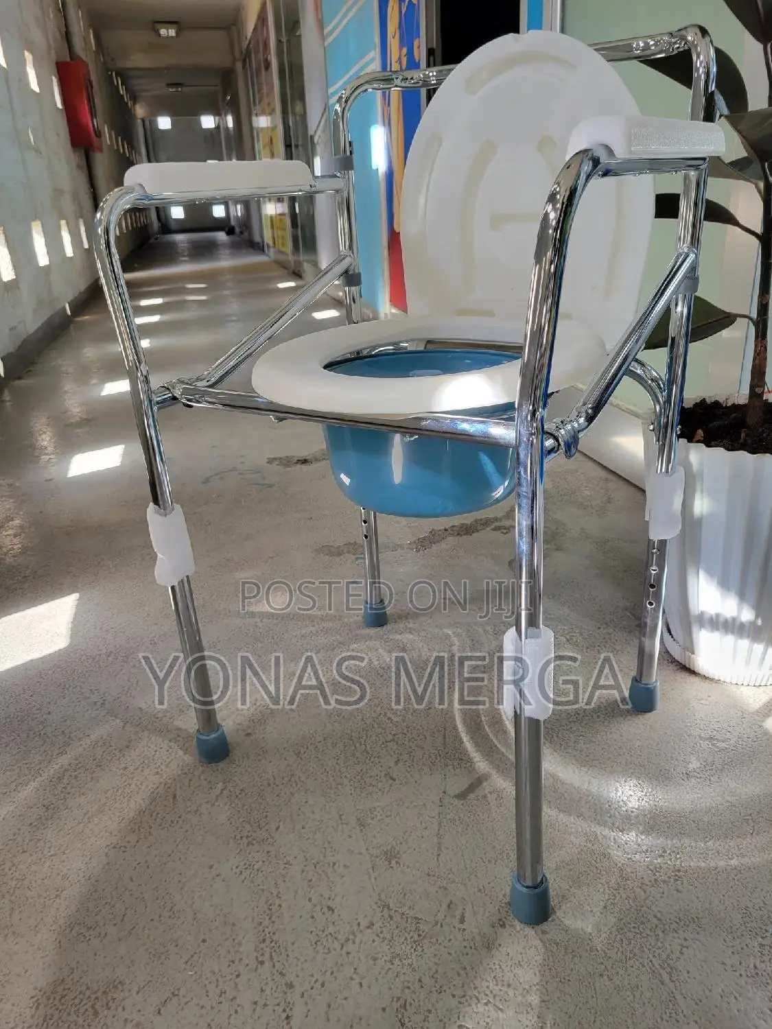 Toilet Chairب፫chairpr-771 Foldable Non-Wheeled Commode Chair