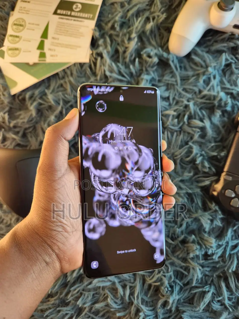 New Samsung Galaxy S20 Ultra 5G 128 GB Black