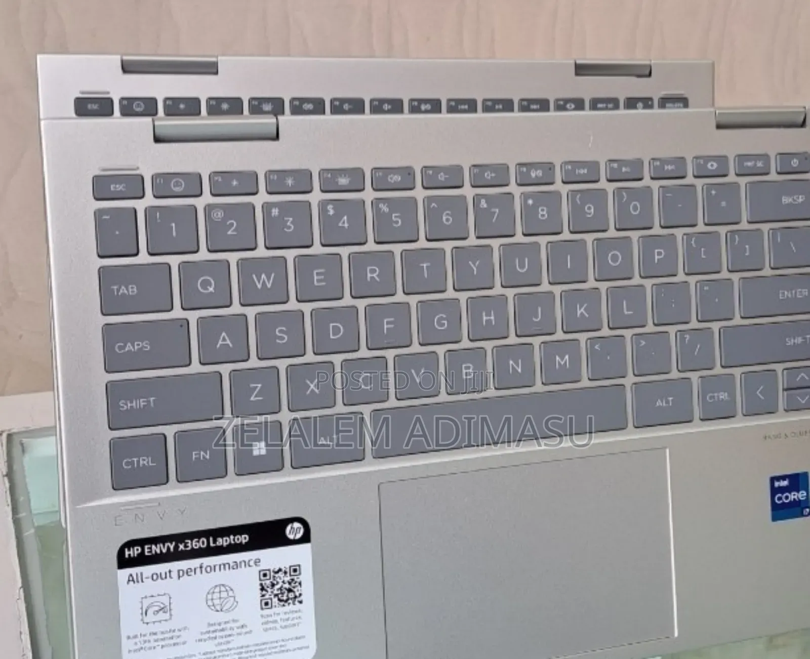 New Laptop HP Envy X360 16GB Intel Core I7 SSD 512GB