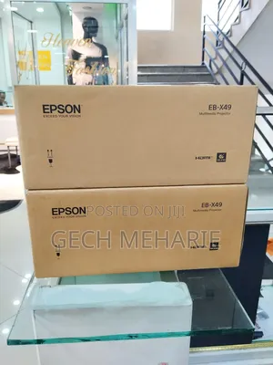 Brand New Epson Projector With Manual Cd and Carton