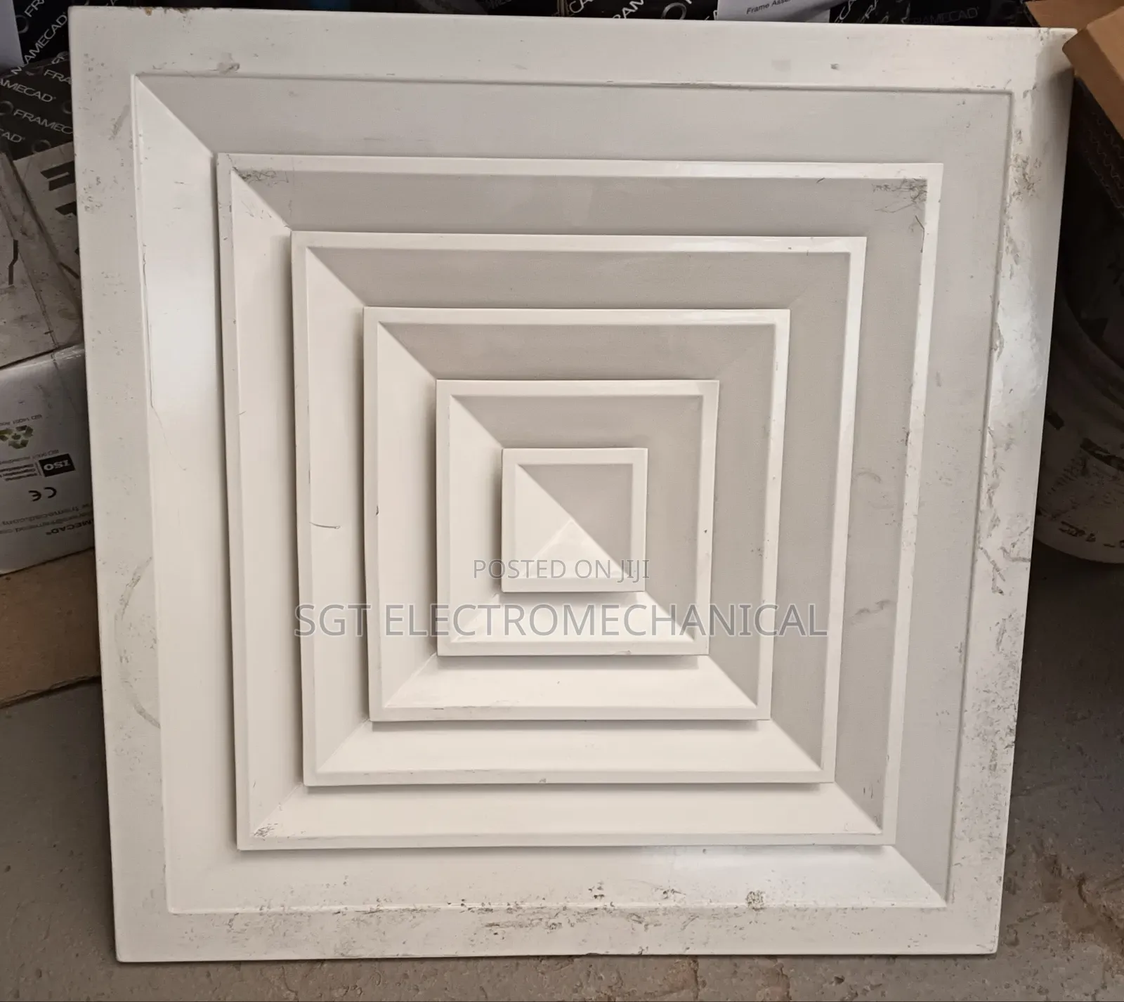 Square Diffusers 375 X 375 Mm