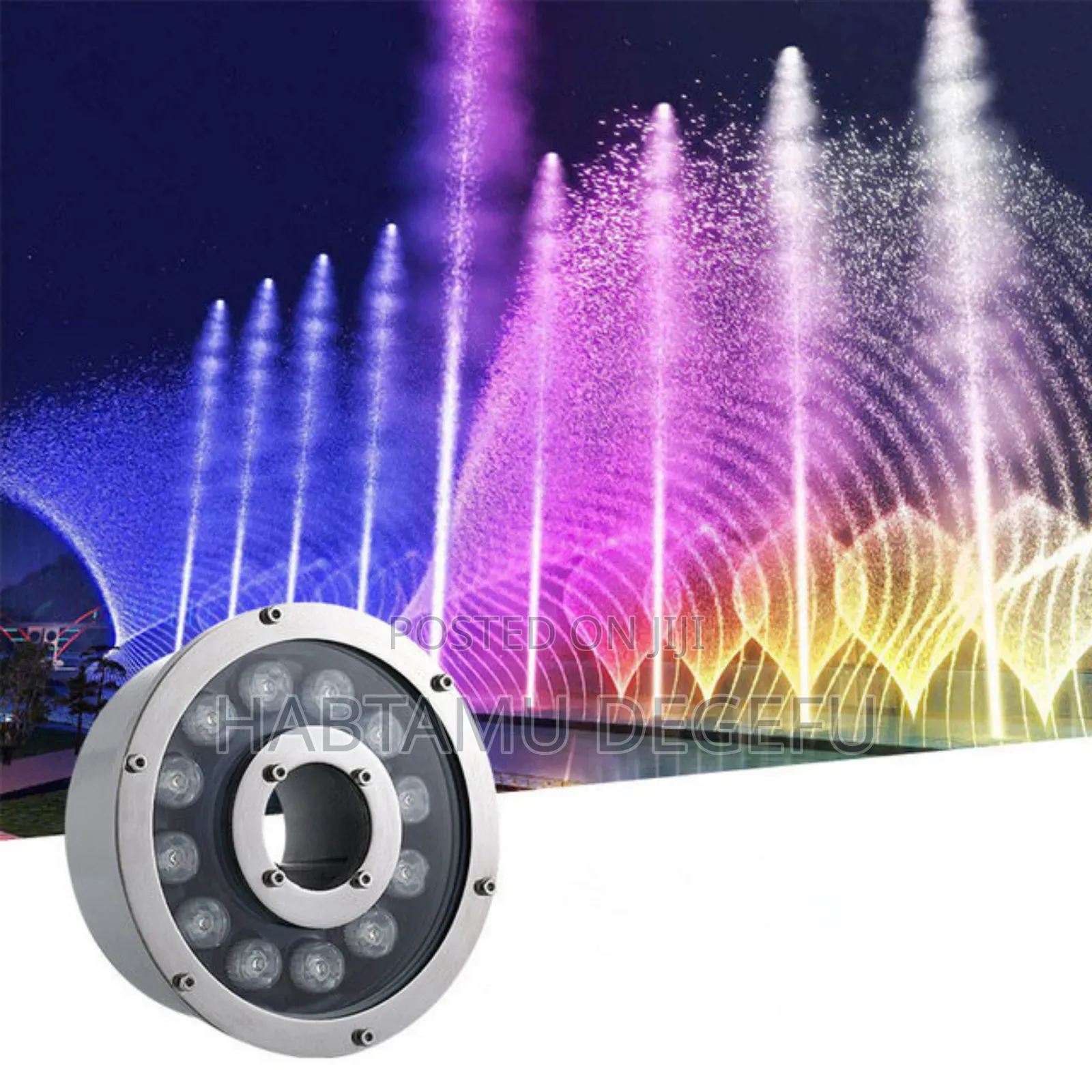 Led Fountain Light