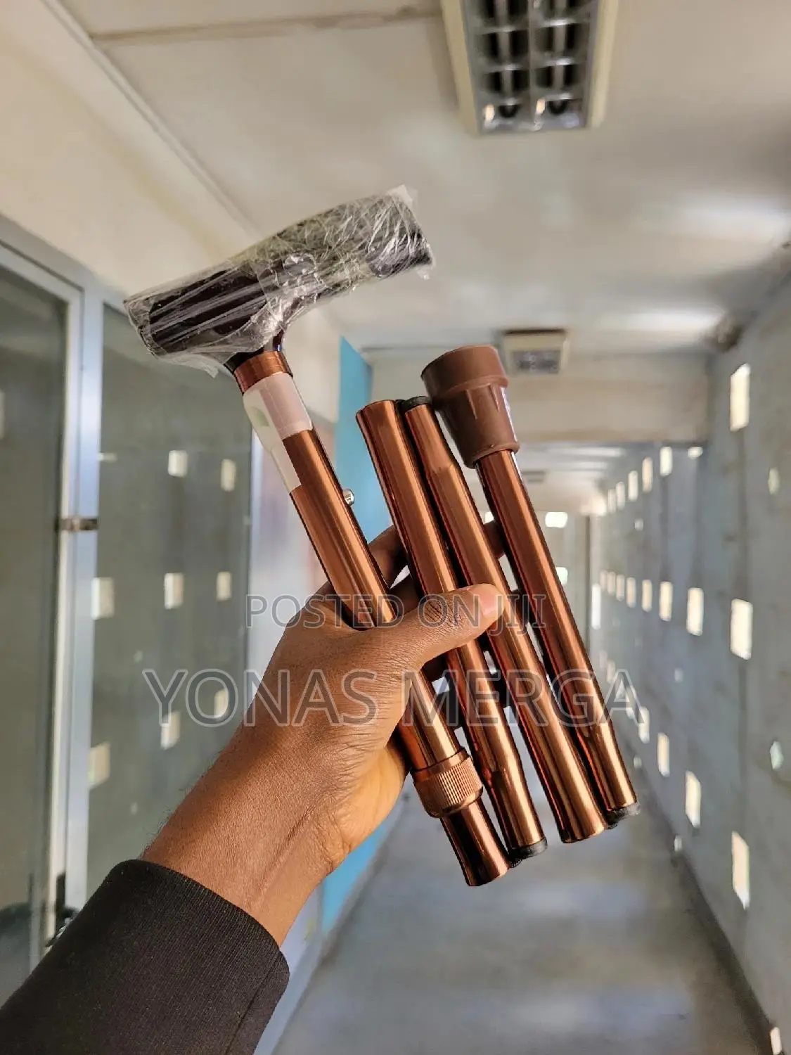 Walking Cane፮يsmart Safety Fall Alarm Walking Stick