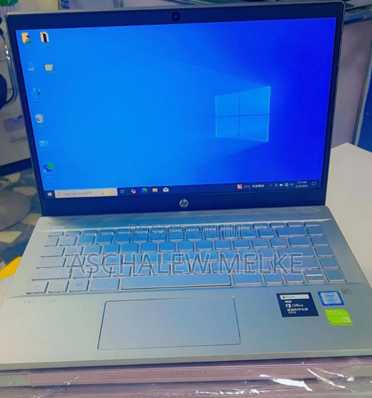 New Laptop HP Pavilion 14 16GB Intel Core I7 SSD 512GB