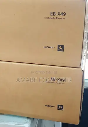 Brand New Epson Projector With Manual Cd and Cartoon Mod