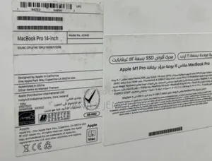 New Laptop Apple MacBook Pro 2021 M1 16GB Apple M1 Pro SSD 512GB