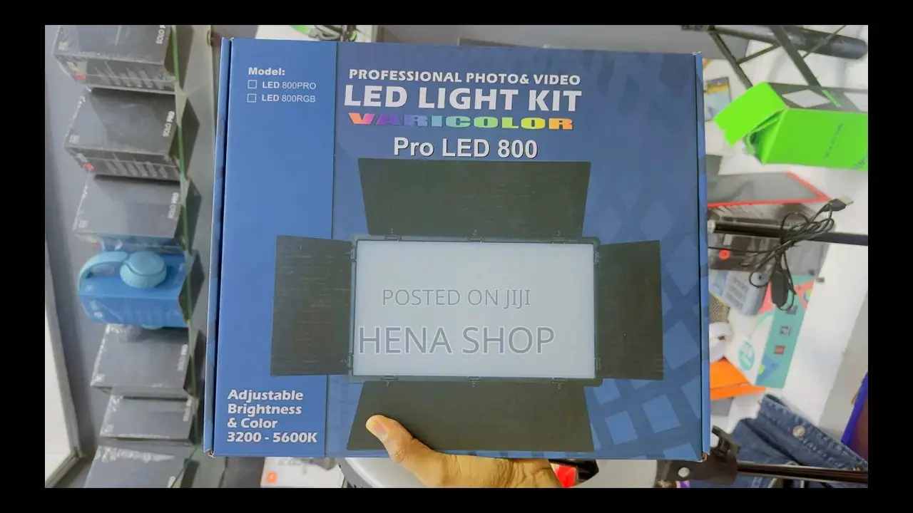 Professional Photo and Video Led Light Kit