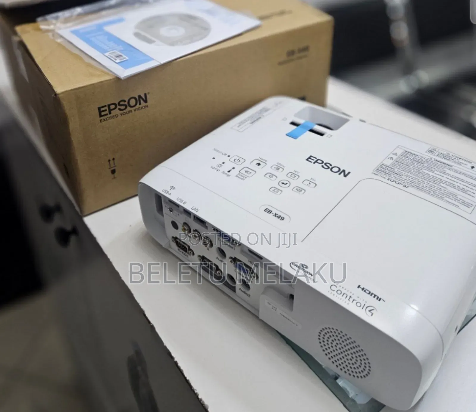 Brand New Epson Projector With Manual Cd