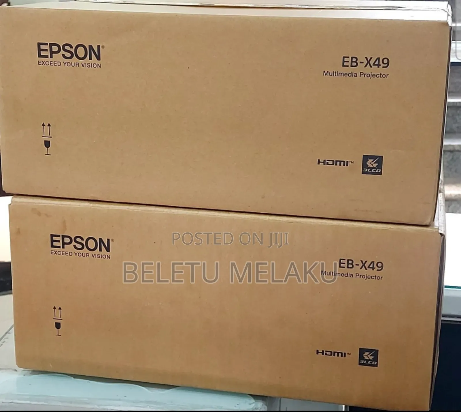 Brand New Epson Projector With Manual Cd
