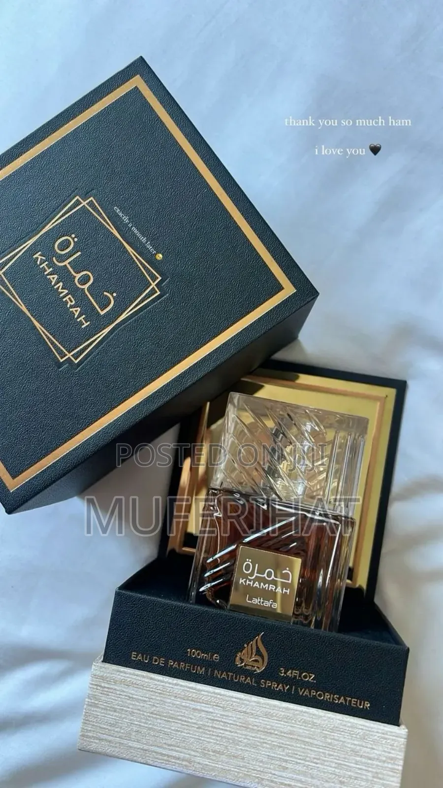 Lattafa Khamrah Perfume