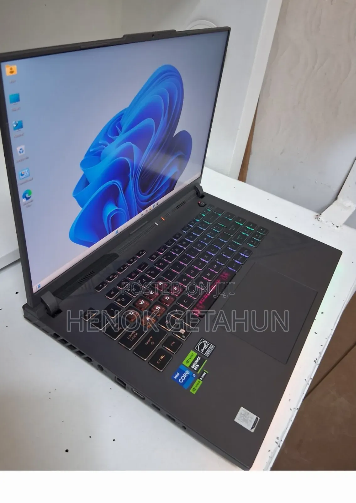 New Laptop Asus ROG Strix G15 32GB Intel Core I7 SSD 1T