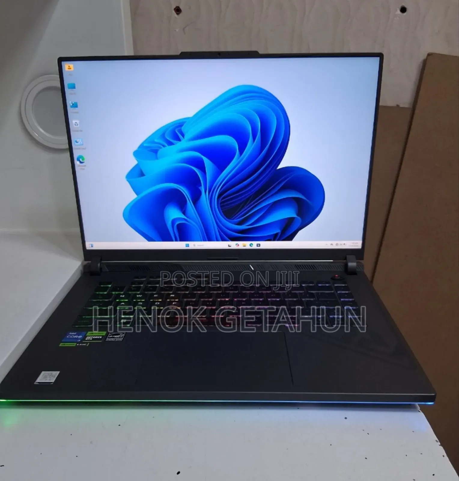 New Laptop Asus ROG Strix G15 32GB Intel Core I7 SSD 1T