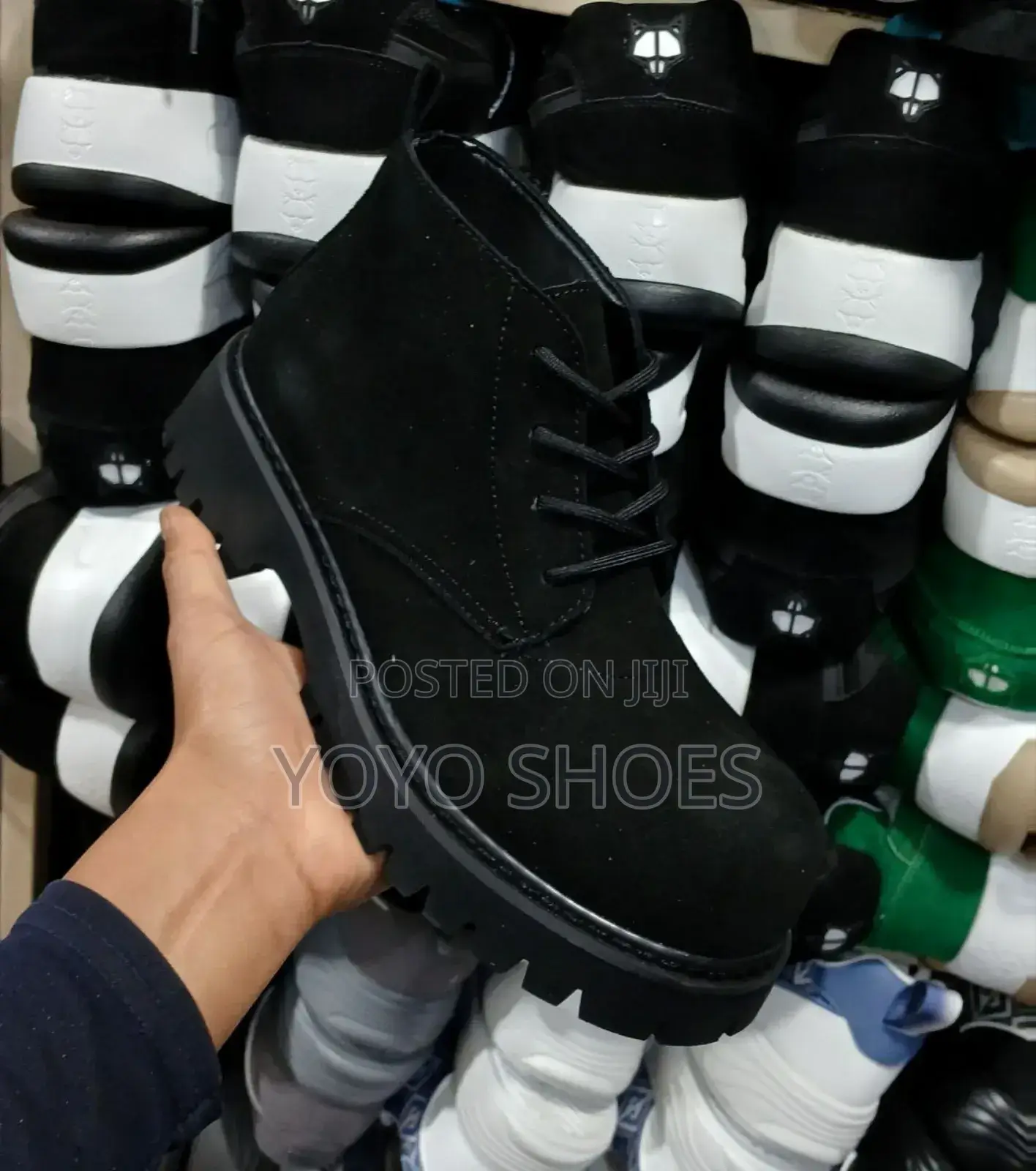 Mens Fashion Half Boots