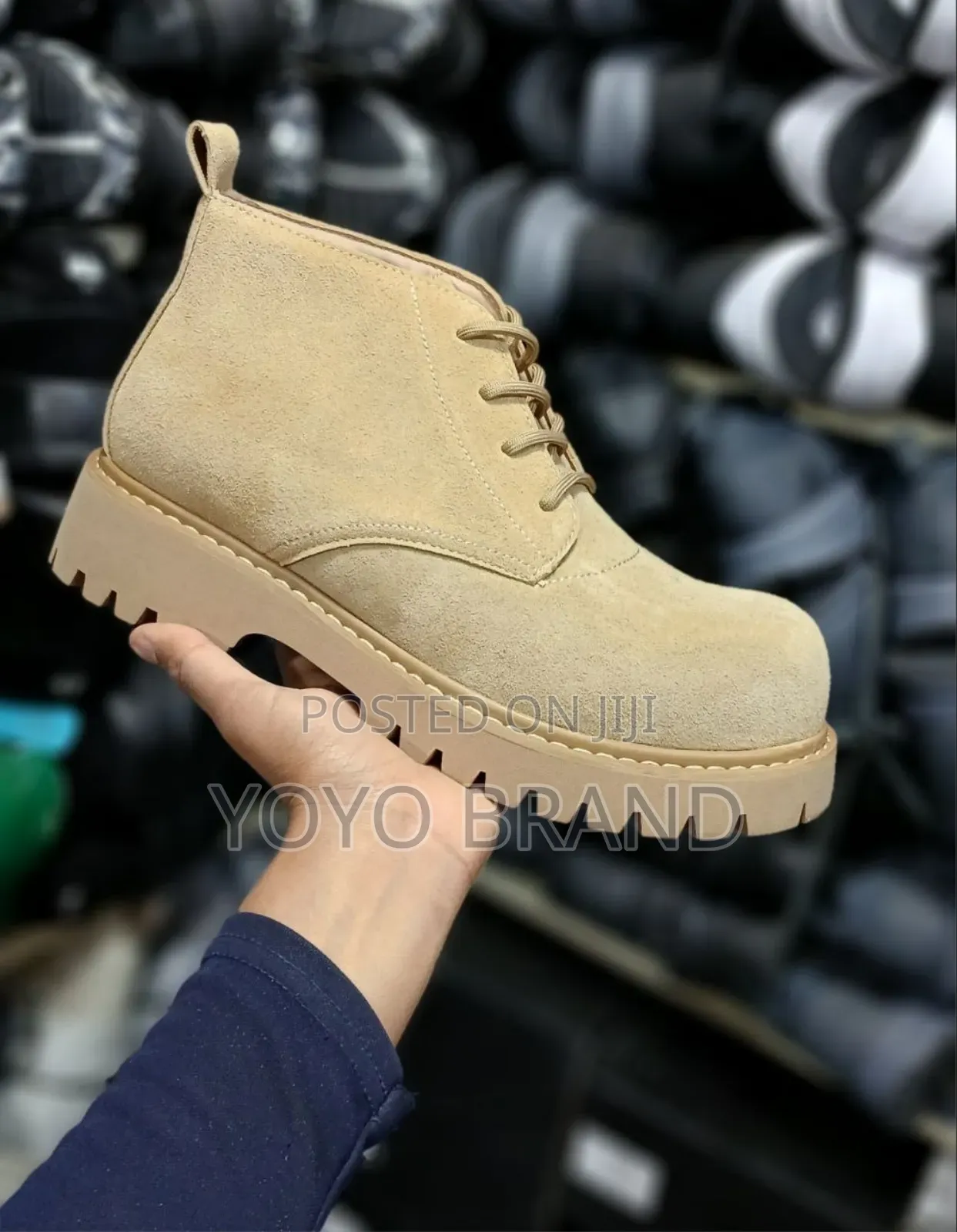 Mens Fashion Half Boots