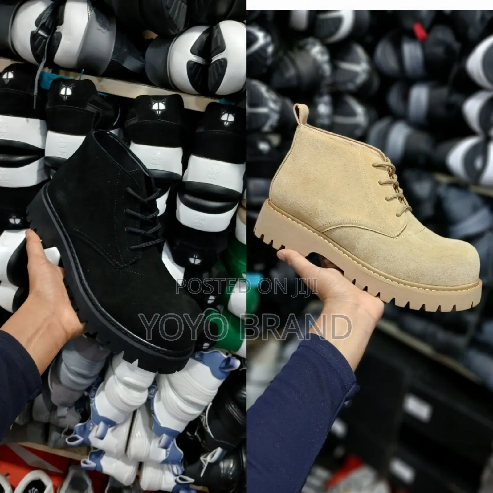 Mens Fashion Half Boots