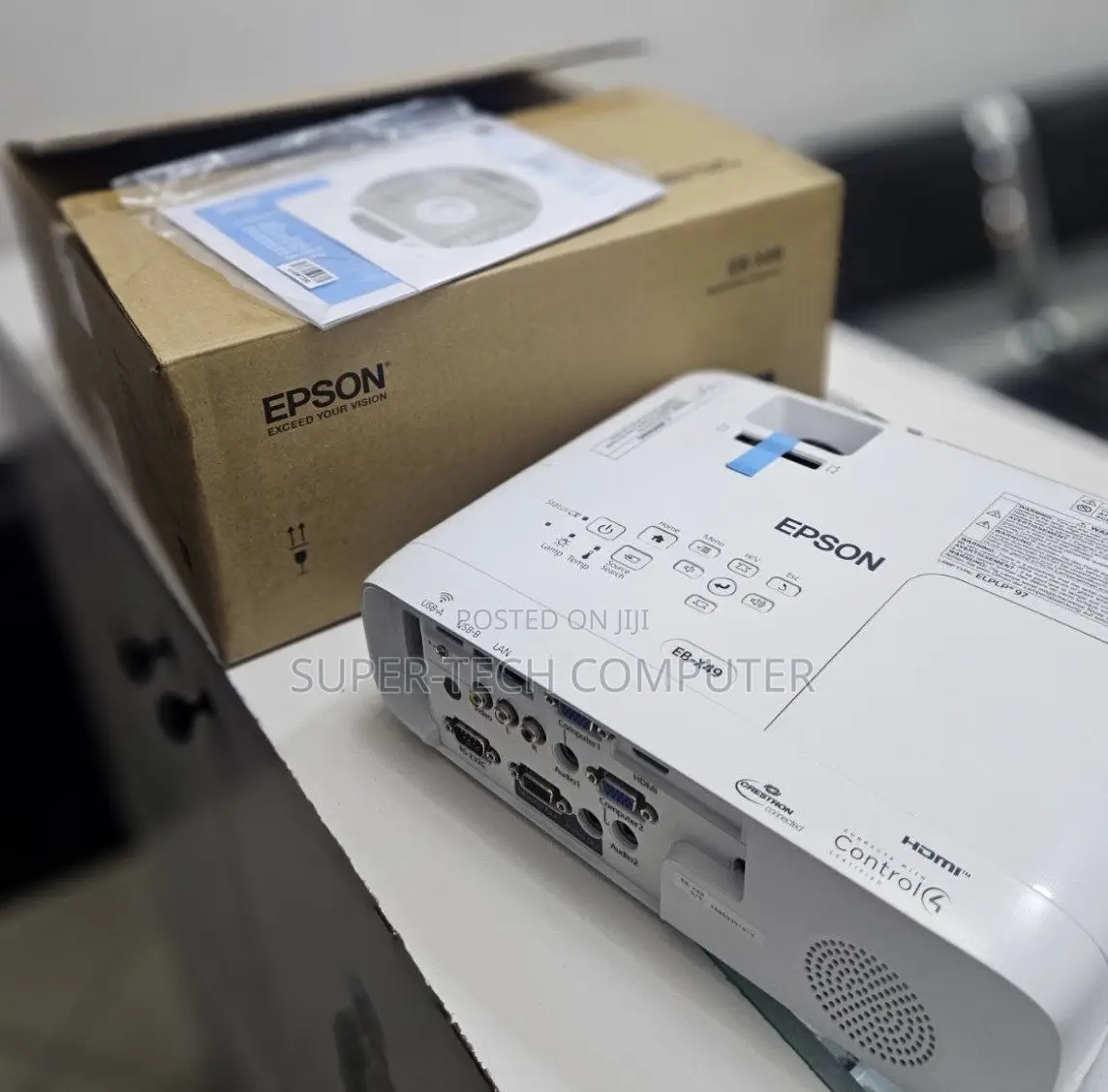 Epson Eb X49 Brand New With Cartoon Projector
