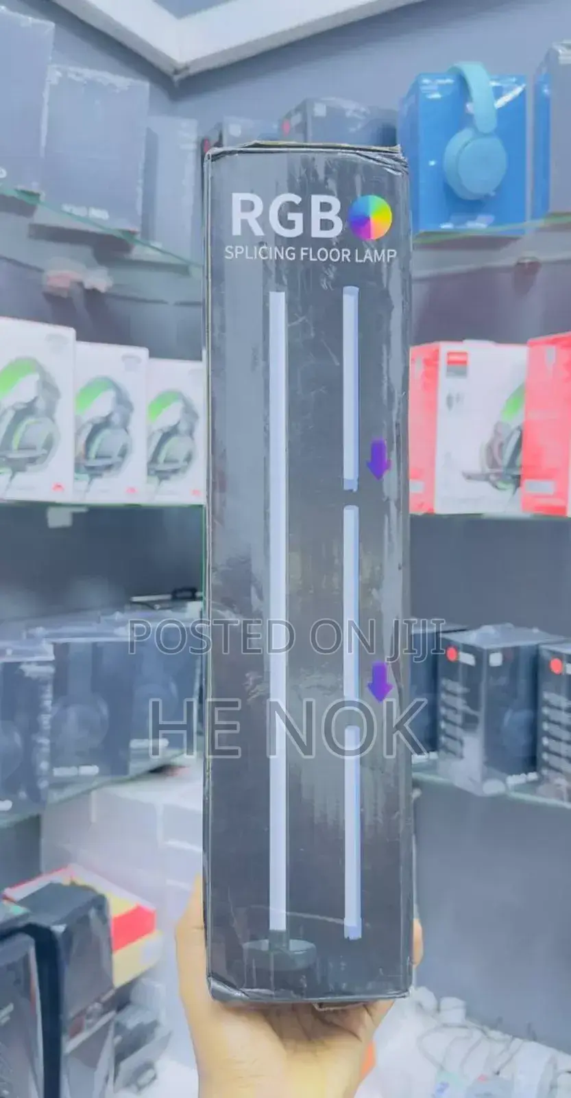 RGB Splicing Floor Lamp Three Type Control