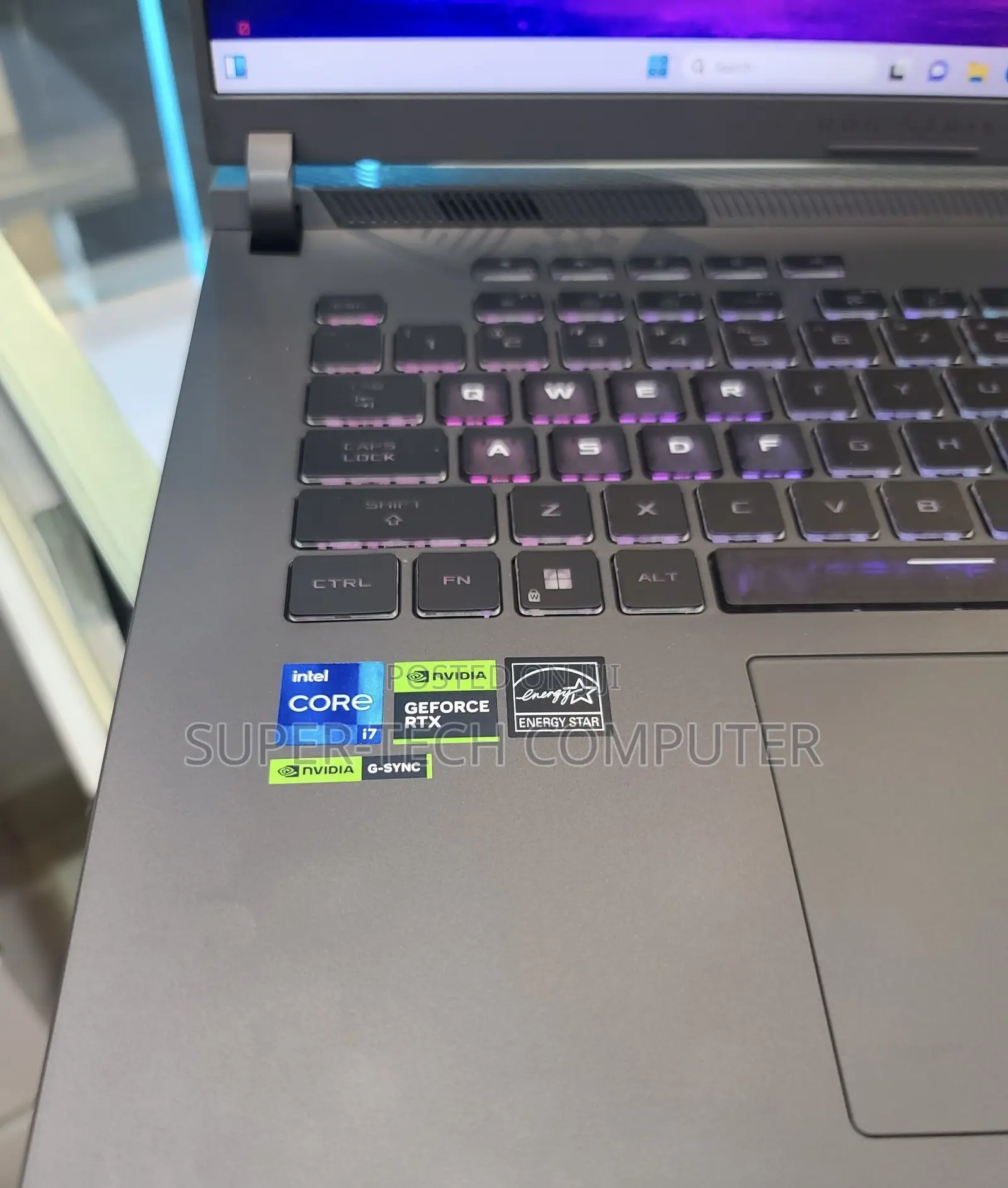 New Laptop Asus ROG Strix G15 16GB Intel Core I7 SSD 1T