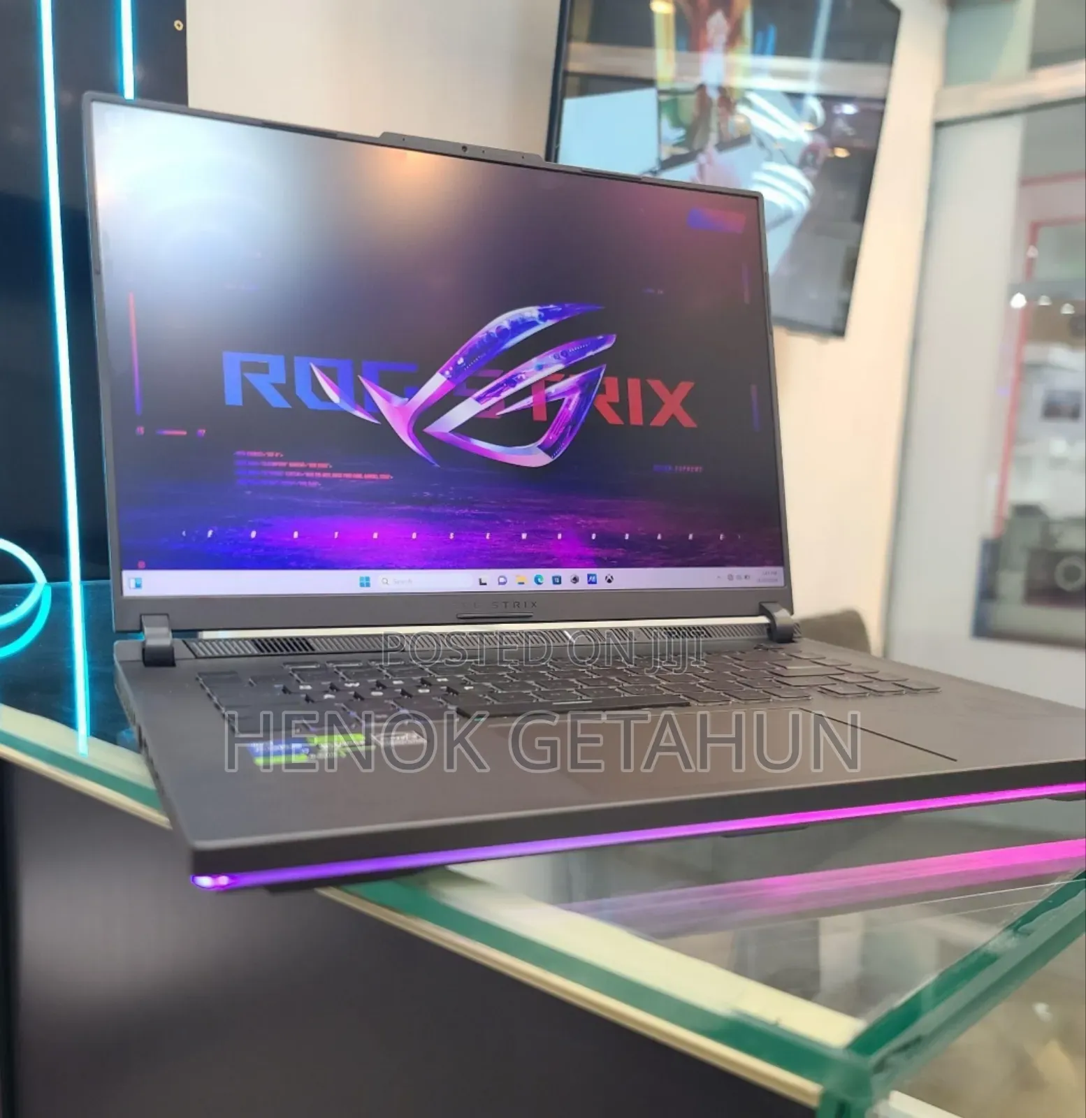 New Laptop Asus ROG Strix G15 16GB Intel Core I7 SSD 1T