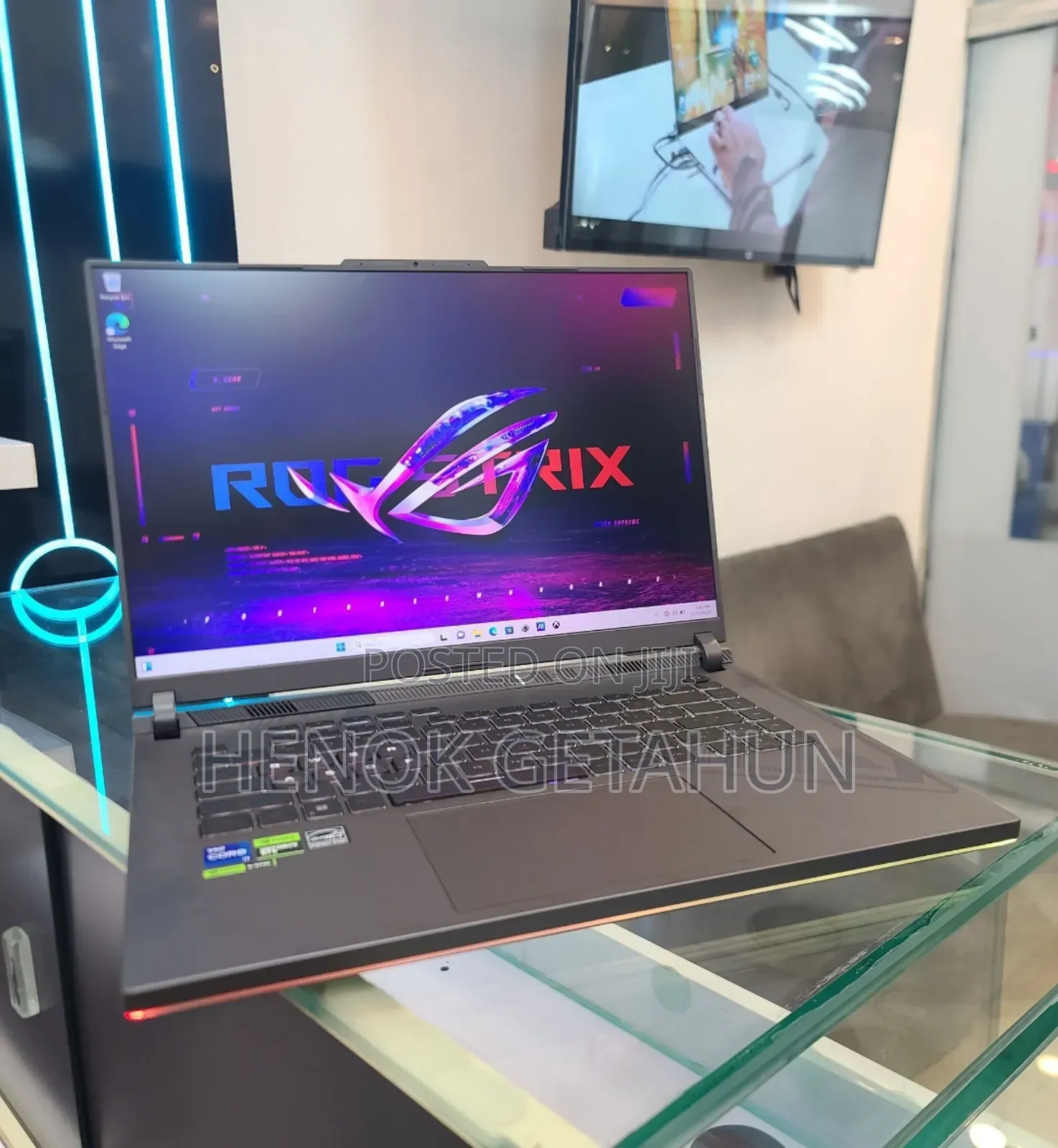 New Laptop Asus ROG Strix G15 16GB Intel Core I7 SSD 1T