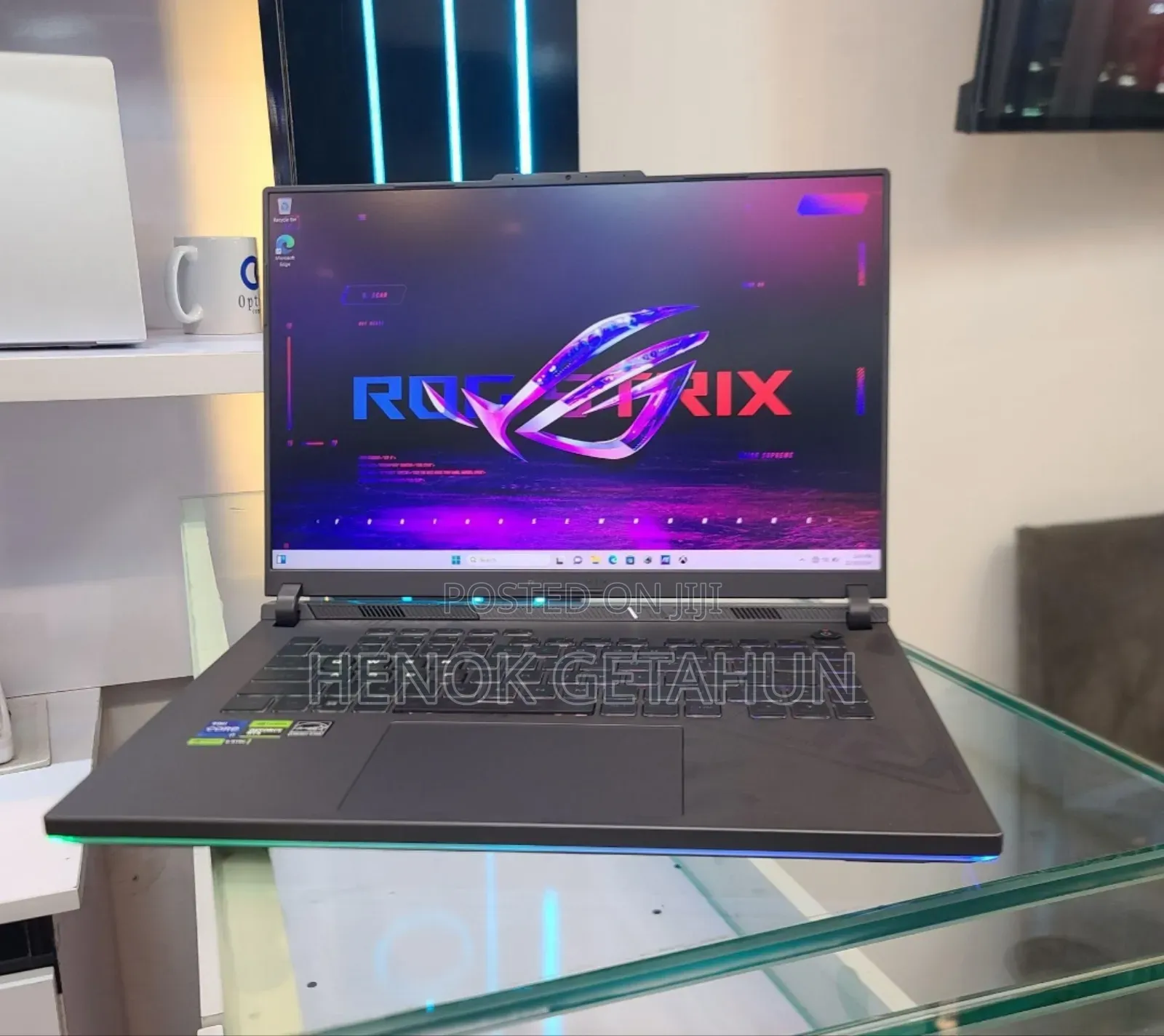 New Laptop Asus ROG Strix G15 16GB Intel Core I7 SSD 1T