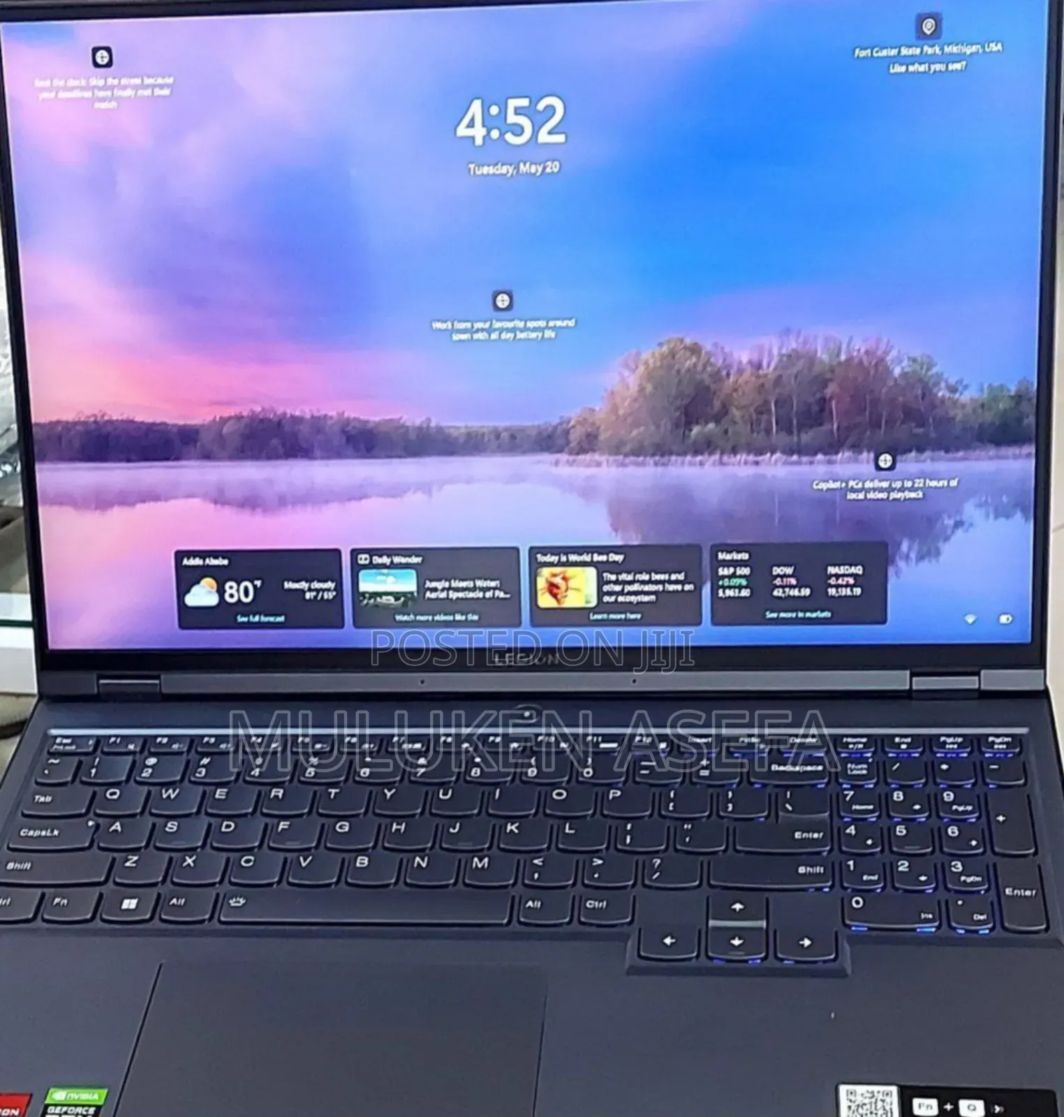New Laptop Lenovo Legion 5 16GB AMD Ryzen 7 SSD 512GB