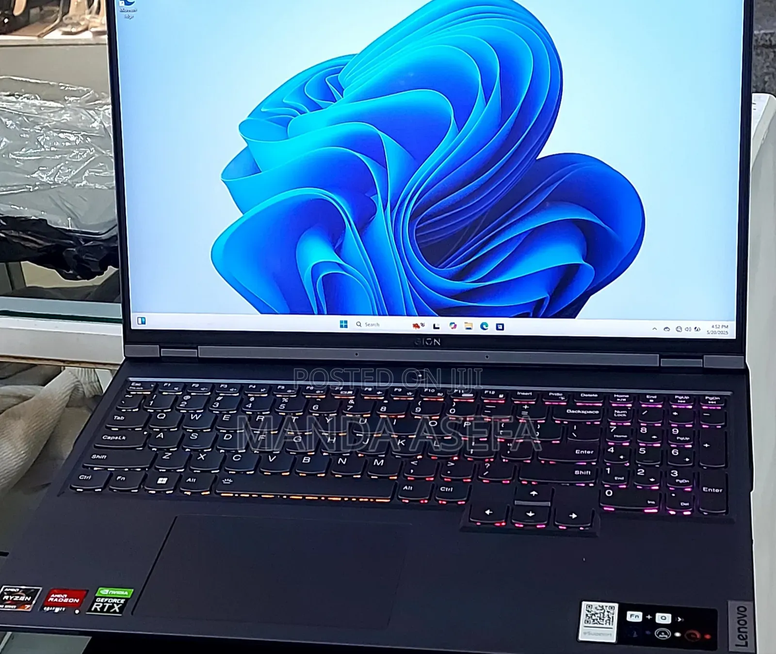 New Laptop Lenovo Legion 5 16GB AMD Ryzen 7 SSD 512GB