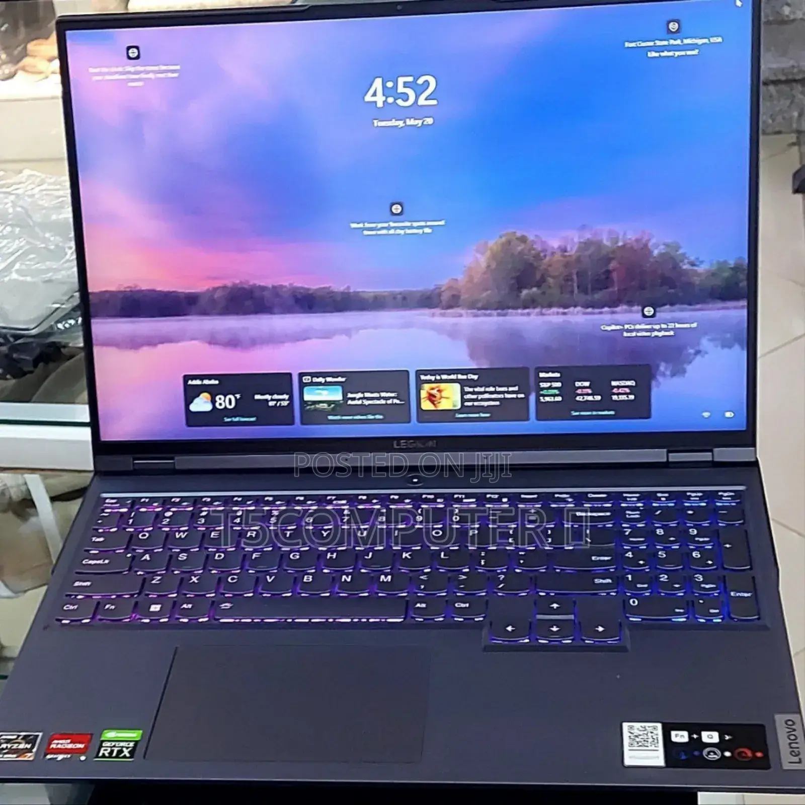 New Laptop Lenovo Legion 5 16GB AMD Ryzen 7 SSD 512GB