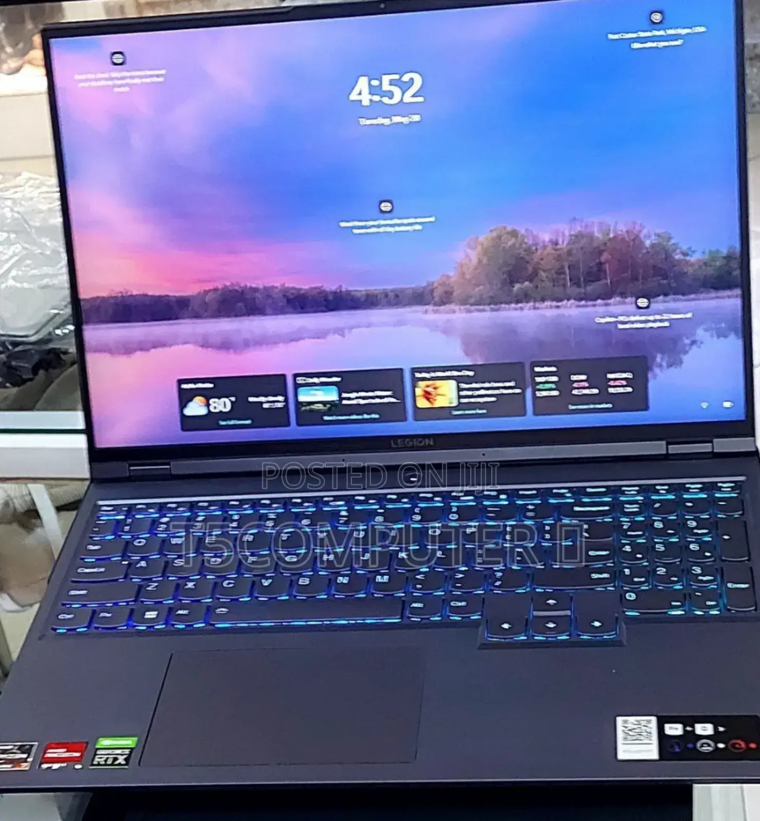 New Laptop Lenovo Legion 5 16GB AMD Ryzen 7 SSD 512GB