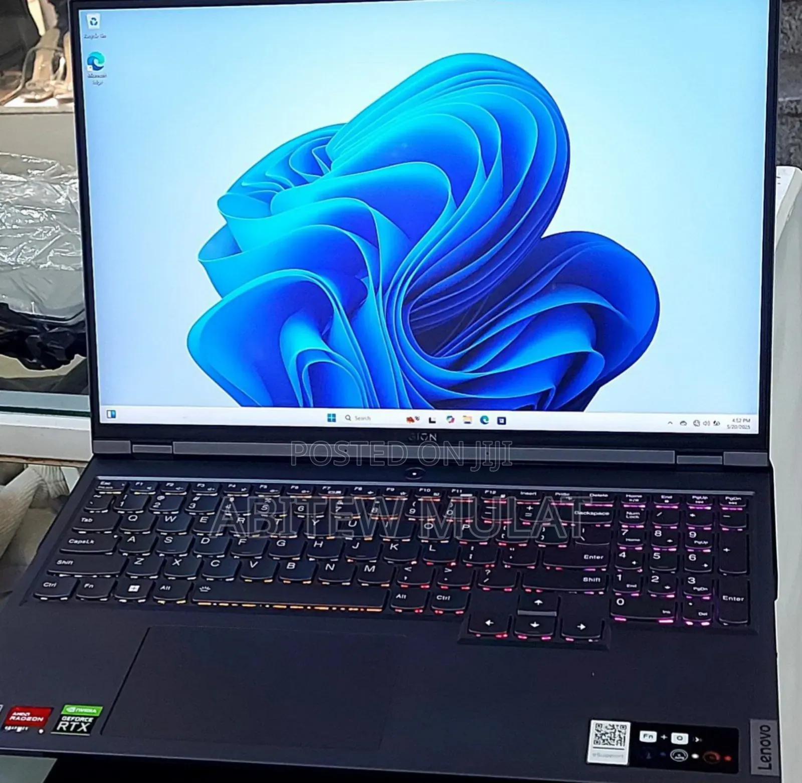 New Laptop Lenovo Legion 5 16GB AMD Ryzen 7 SSD 512GB