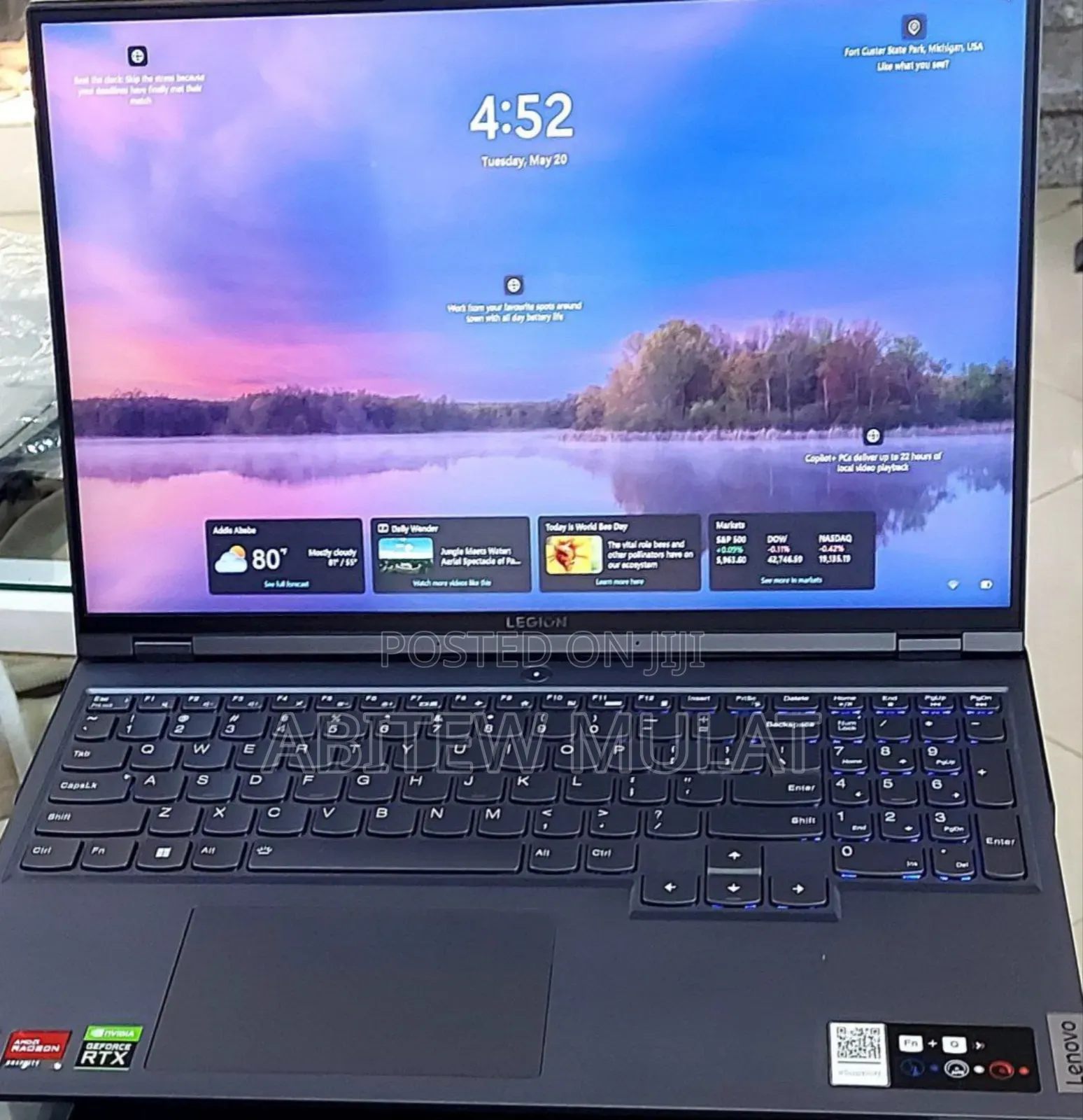 New Laptop Lenovo Legion 5 16GB AMD Ryzen 7 SSD 512GB