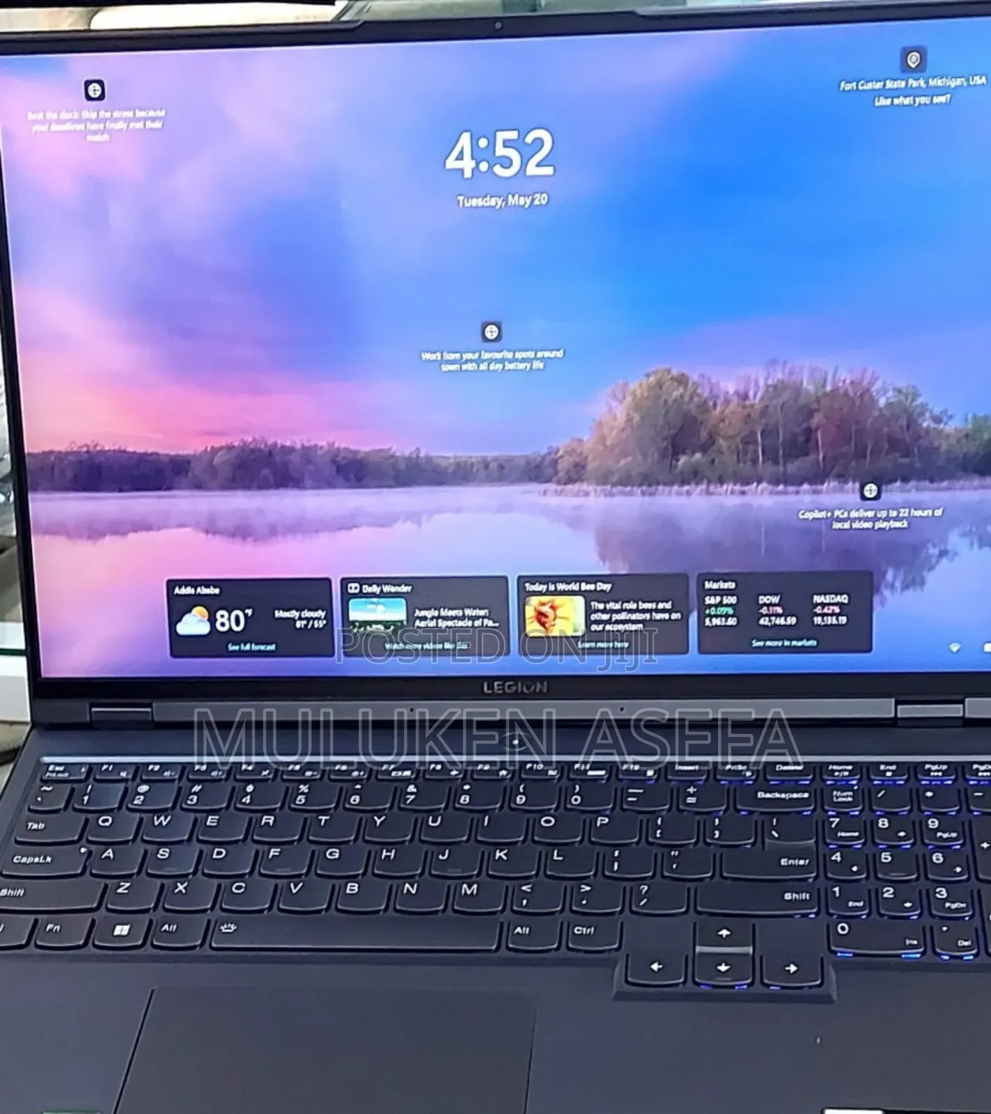 New Laptop Lenovo Legion 5 16GB AMD Ryzen 7 SSD 512GB