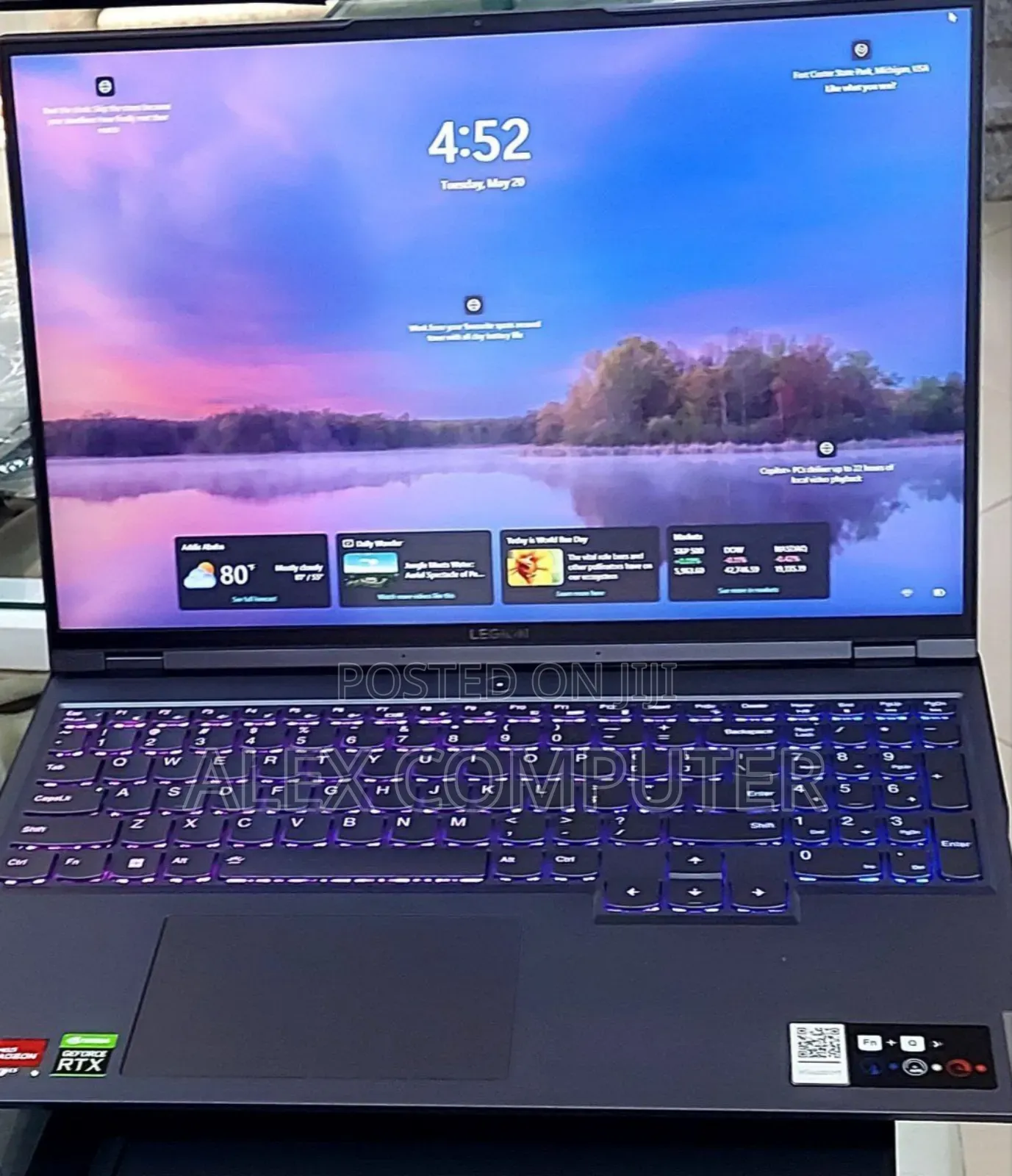 New Laptop Lenovo Legion 5 16GB AMD Ryzen 7 SSD 512GB