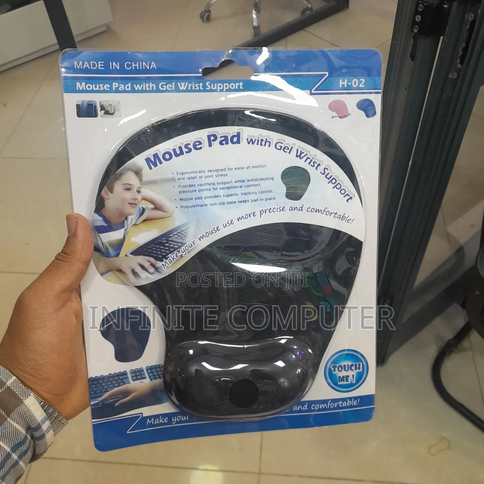 Wrist Support Mouse Pad