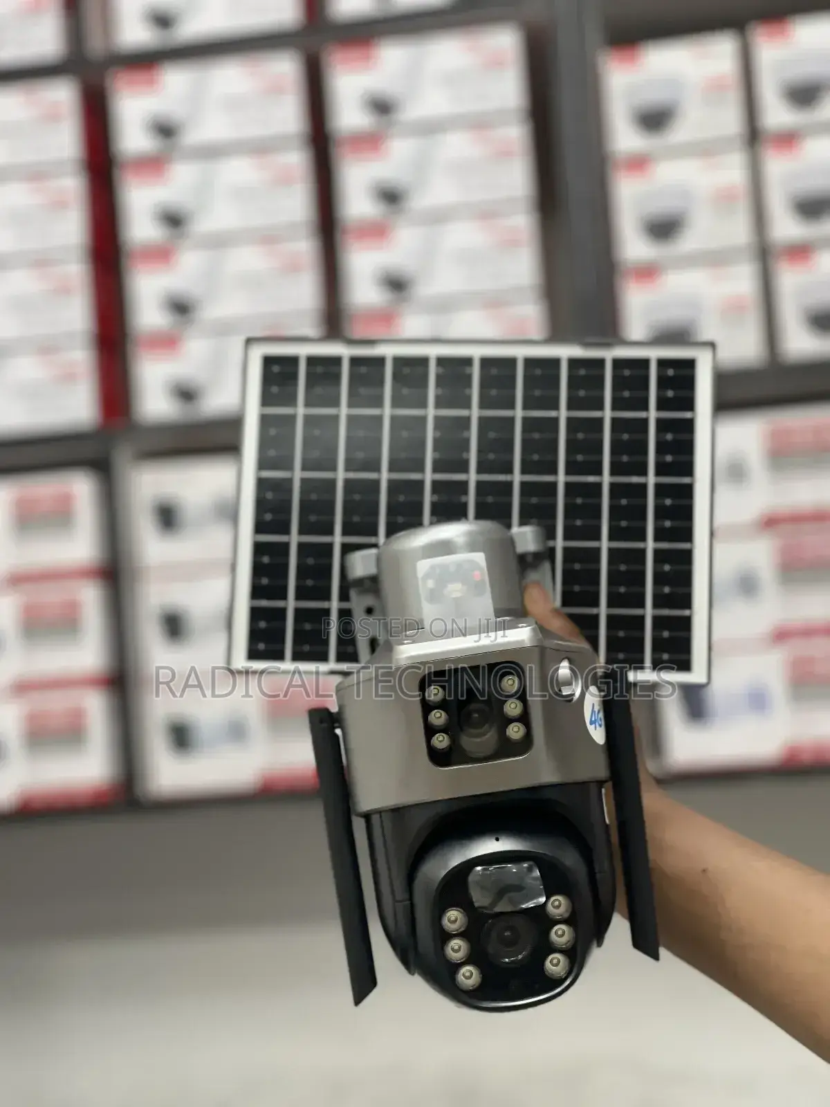 በሲም የሚሰራ መብራት ቢጠፋ ማይቋረጥ 360° Security Camera Imou Hikvision