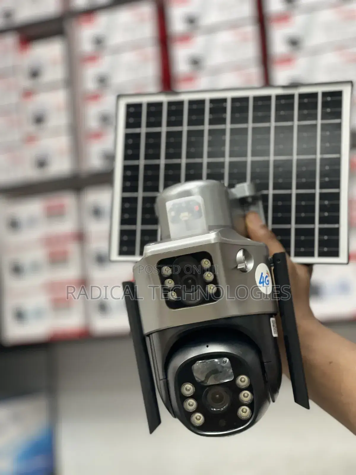 በሲም የሚሰራ መብራት ቢጠፋ ማይቋረጥ 360° Security Camera Imou Hikvision