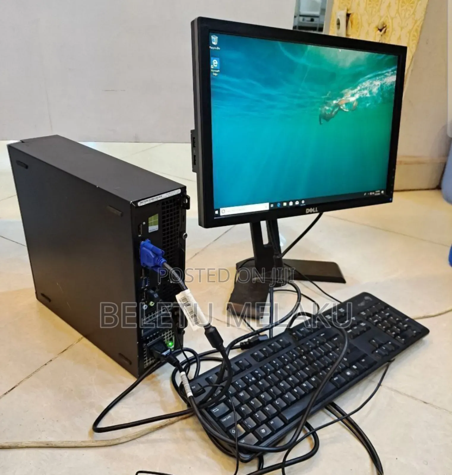 New Desktop Computer Dell OptiPlex 3020 4GB Intel Core I5 HDD 500GB